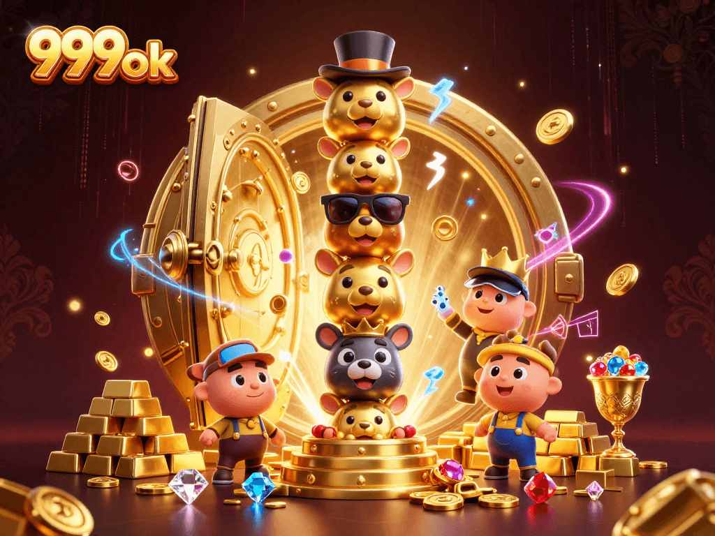 Experience thrilling wins at 999ok with a dynamic casino totem and treasure filled atmosphere.