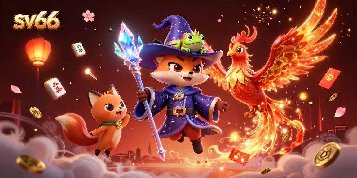 Engage in thrilling gameplay at sv66, featuring vibrant casino elements and enchanting characters.