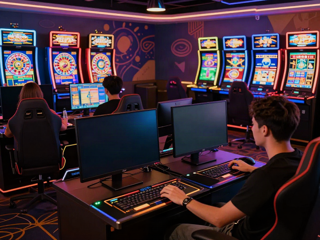 Nbet online gaming environment with players engaged in exciting casino games and vibrant visuals.