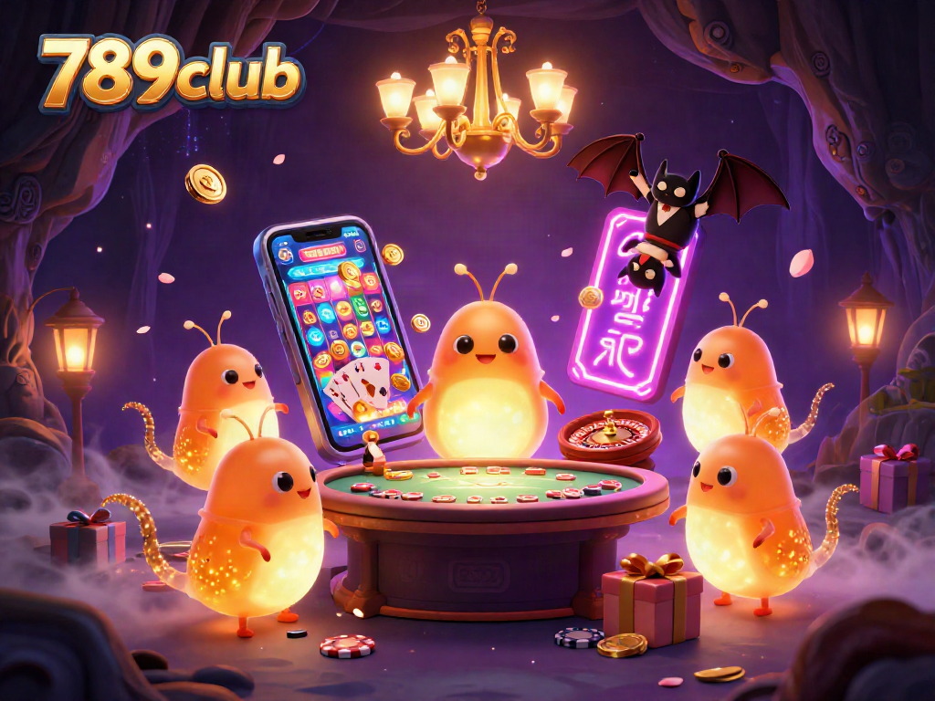 Win big with 789club: Explore the vibrant glowworm casino scene with interactive gaming elements.