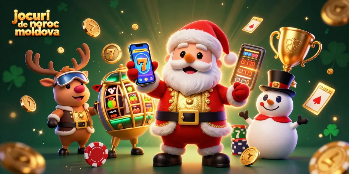 Jocuri de noroc Moldova: Santa Claus și prietenii săi se bucură de sloturi și câștiguri în cazinou