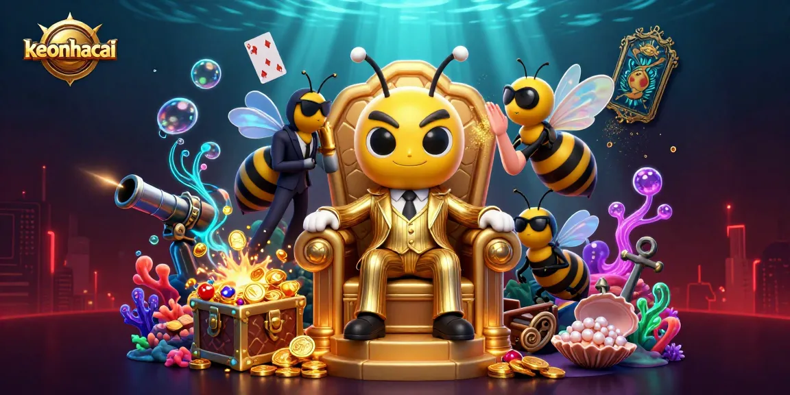 Experience thrilling bets with keonhacai in a vibrant, dynamic 3D casino scene.