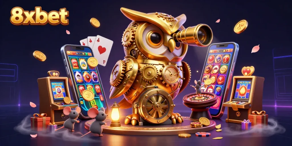 Experience excitement at 8xbet with thrilling slot games and engaging casino elements.